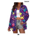 ASTANFY Hawaiian Shirt  for Women