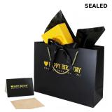 Kecorax offers a black birthday gift bag
