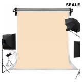 Kate 6ftX9ft Solid Beige Backdrop