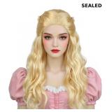 ANOGOL+ 70cm long wavy blonde wig