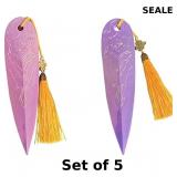 5 Inches Soft Plastic Translucent Dagger x5