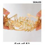 EAWIN Gold Headpiece for Women Greek Goddess Crown