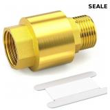 GASHER 1PCS Brass Check Valve DN25 1' Female