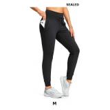 SANTINY Women's Fleece Lined Joggers