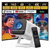 Auto Keystone Mini Portable Projector