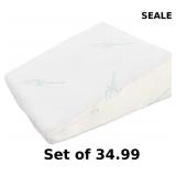 Xtreme Comforts Wedge Pillow Cover - Allergy-Frien