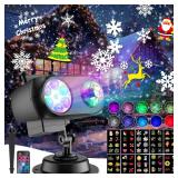 Christmas Snowflake Projector Light