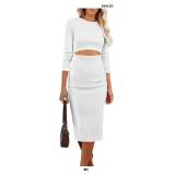 PRETTYGARDEN Women's Long Sleeve  Bodycon Dress