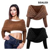 Geyoga offers a 2-piece set of knitted scarves