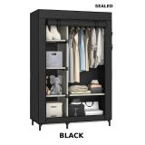 Buzowruil Canvas Wardrobe offers portable clothes
