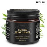 Organic grass-fed beef tallow balm with honey,