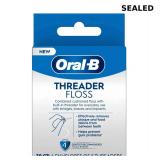 Oral-B Threader Floss includes 30 threaders