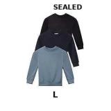 Long Sleeve Fleece Crew Neck Pullover Sweatshirt