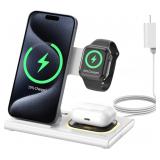 3 in 1 Foldable Charging Station for Apple