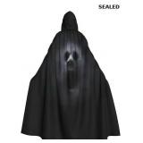Scary Ghost Halloween Hooded Long Cloak Hoodies