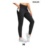 SANTINY Women's Fleece Lined Joggers