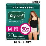 Depend Fresh Protection Adult Diapers