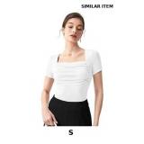 Polyester Summer Square Neck Top