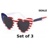 LIKSMU Heart Sunglasses for Women Trendy Cat Eye