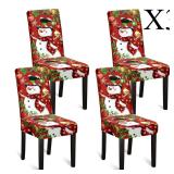 SEALED-7x U'Artlines Christmas Chair Covers Set...