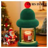 Christmas Candle Warmer Lamp with Timer