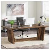 Wood Study Computer Desk Writing Table