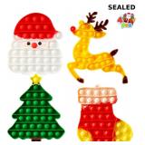 JOYIN 4 PCS Christmas Pop Fidget Toys,
