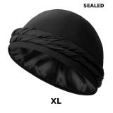 BEACE Silk Satin Lined Pre-Tied Head Wrap