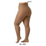 Plus Size Fleece Lined Tights Sheer for Women Fake