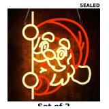 Dimmable LED Neon Lights for Wall Decor x2