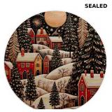 NaZaUK Vintage Christmas Mouse Pad for Desk