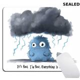 PIDAY's mouse pad features a cute design,