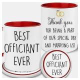 Best Officiant Ever Mug and Coaster Set