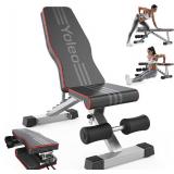Yoleo Adjustable Weight Bench