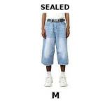 EMMIOL Baggy Jean Shorts Men