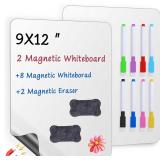 2PCS Magnetic Whiteboard
