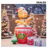 6FT inflatable gingerbread decoration