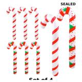 8 Pack 47 Inch Christmas Inflatable Candy Canes