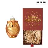 WDS WONDROUS offers a charming gold and black owl