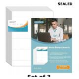 MaxGear 320 Name Badge Inserts Badge Labels x3