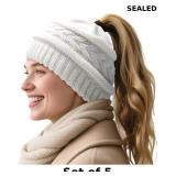 PFFY Beanie Hat for Women Winter Warm Knit Hats