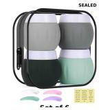 6x ravel Containers for Toiletries