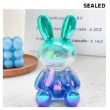 WITTSY Flower Bunny Jelly Color Transparent Rabbit