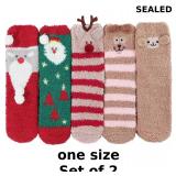 Zando Women's Fuzzy Socks for Women Slipper Socks