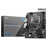 SEALED-MSI PRO H610M-G DDR4 V1 Motherboard