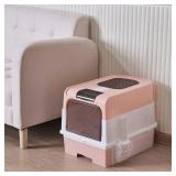 Self Cleaning Litter Box Top Entry