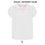 Nautica Girls' School Uniform Short Sleeve Polo