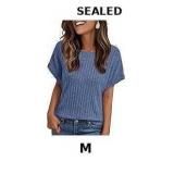 LILLUSORY Women's Short Sleeve Top Shirt