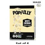 6x POPFULLY White Cheddar Popcorn Fully Pops