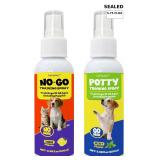 Creimpdoty Dog Potty Training Spray Set